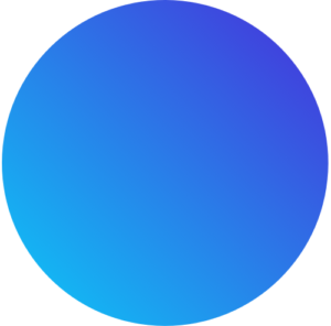 blue gradient circle